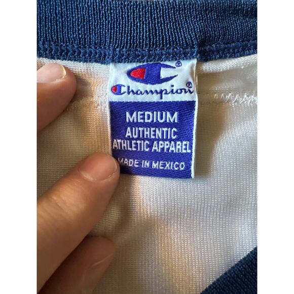 Vintage Y2K NFL Rams #28 Marshall Faulk Champion White M Football Jersey - Picture 3 of 7